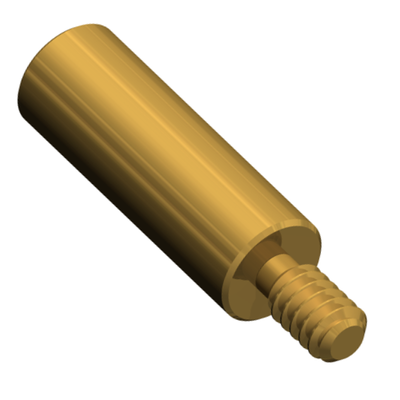 4031440B13 4031-440-B-13 M/F STDF 1/4 RND X 5/16 L, 4-40 THD BR
